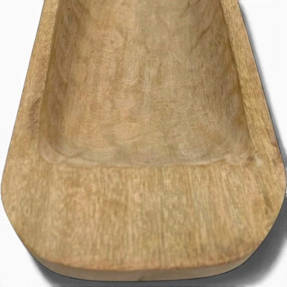 Long‎ Wooden Bowl - Threshold Studio McGee, Target 2023 - Dough Bowl
